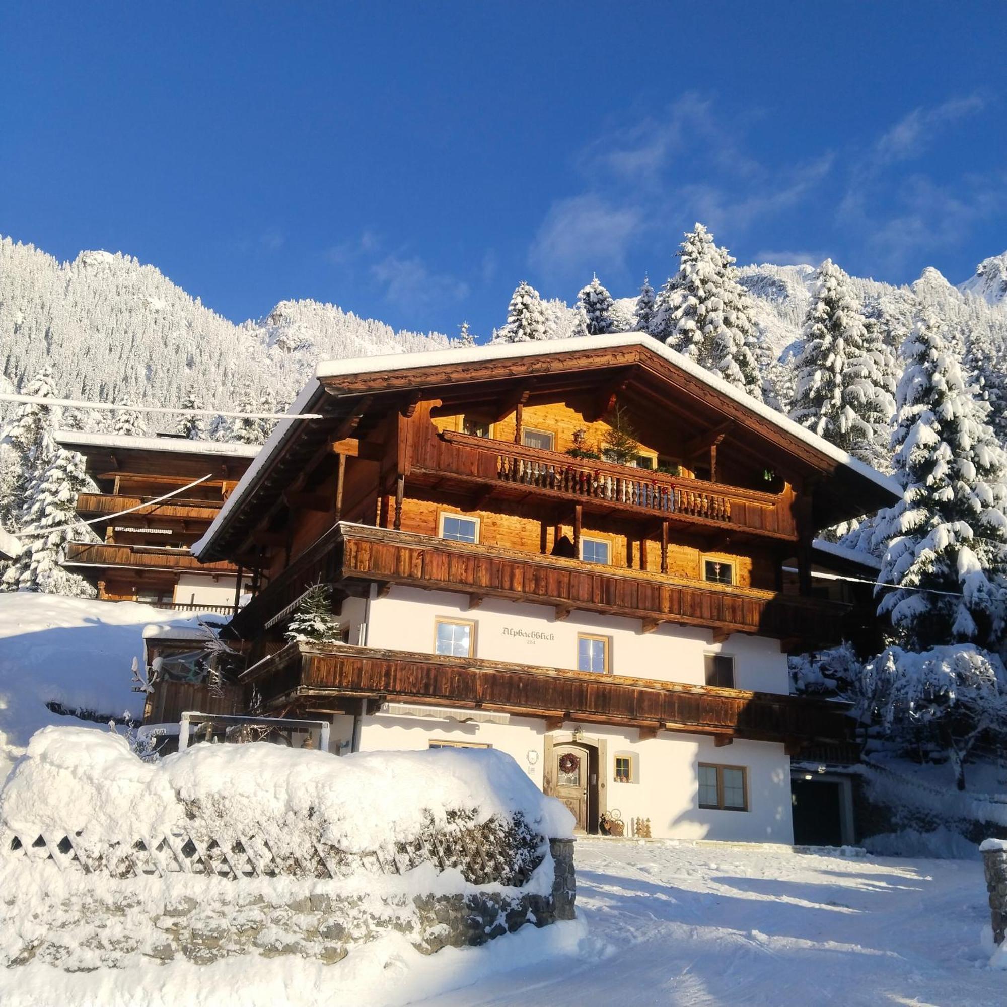 Appartamento Alpbachblick Esterno foto